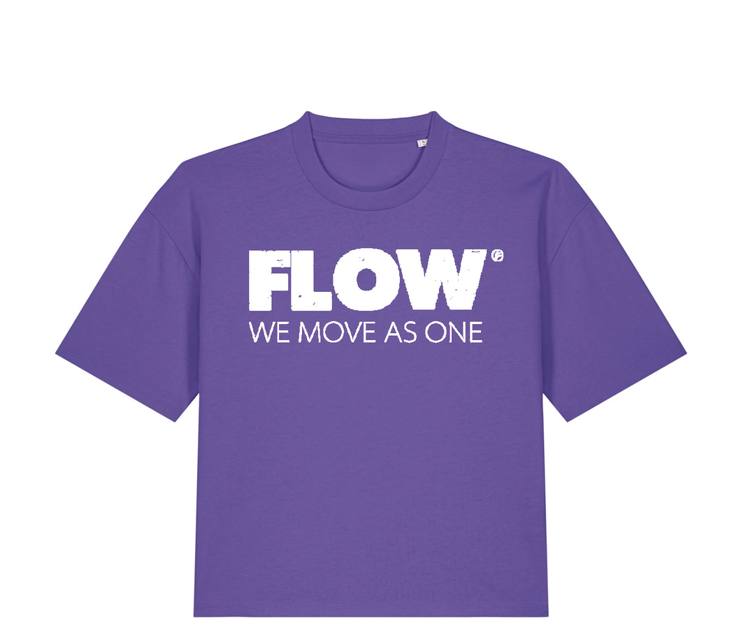 Cropped Summer - FLOW WE MOVE AS ONE - Purple