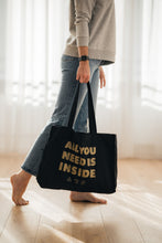 Load image into Gallery viewer, Inside Bag - black - AYNII gold
