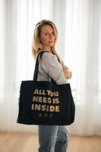 Load image into Gallery viewer, Inside Bag - black - AYNII gold
